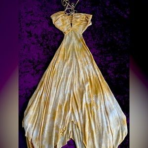 Life’s a Beach Juliette Sundress , yellow and white